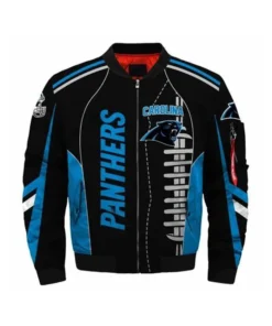 Luther Carolina Panthers Bomber Jacket
