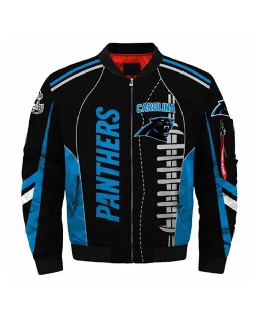 Luther Carolina Panthers Bomber Jacket