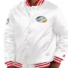 Lyric Koss San Francisco 49ers White Track Jacket