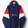 MLB Atlanta Braves Half Zip-Up Jacket