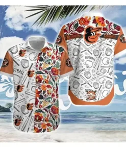 MLB Baltimore Orioles Hawaiian Shirt