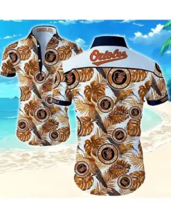 MLB Baltimore Orioles Hawaiian Shirt For Sale