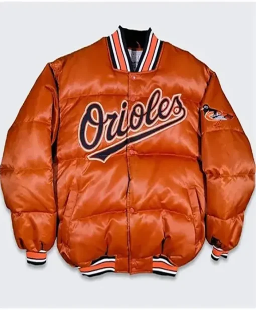 MLB Baltimore Orioles Puffer Jacket For Sale
