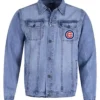 MLB Chicago Cubs Blue Denim Jacket