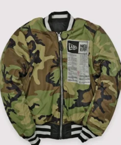 MLB Seattle Mariners Camo Jacket