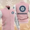 MLB Seattle Mariners Pink Jacket For Sale
