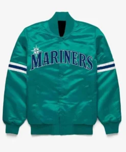 MLB Seattle Mariners Vintage Letterman Varsity Jacket