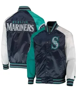MLB Team Seattle Mariners Varsity Starter Jacket