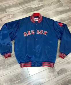 MLB Team Vintage Boston Red Sox Letterman Varsity Jacket For Men And Women