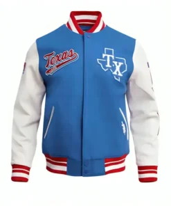 MLB Texas Rangers Letterman Varsity Jacket
