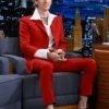 Machine Gun Kelly Red Suit