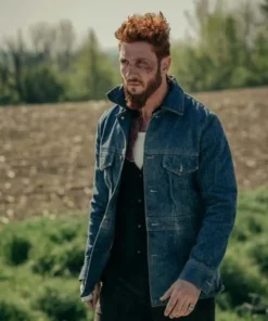 Mad Sweeney American Gods Denim Blue Jacket