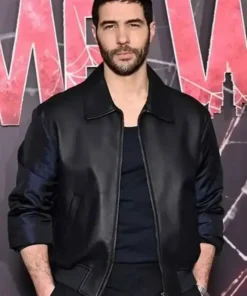 Madame Web 2024 Tahar Rahim Premiere Black Jacket