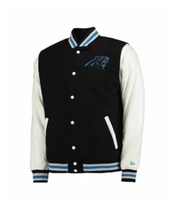 Major Carolina Panthers Team Logo Varsity Jacket