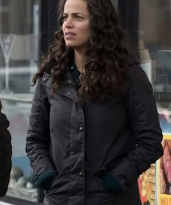 Manifest Grace Stone Black Cotton Jacket