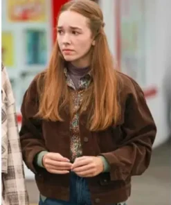 Manifest S03 Angelina Meyer Corduroy Brown Jacket