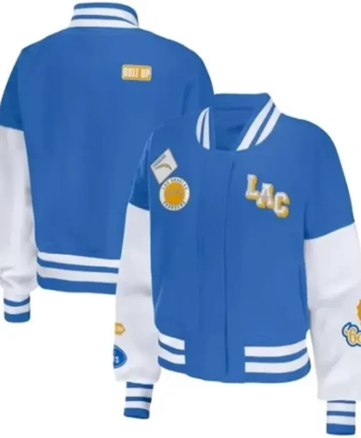 Marcus Los Angeles Chargers Bomber Jacket