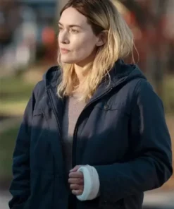 Mare of Easttown Kate Winslet Polyester Hooded Jacket