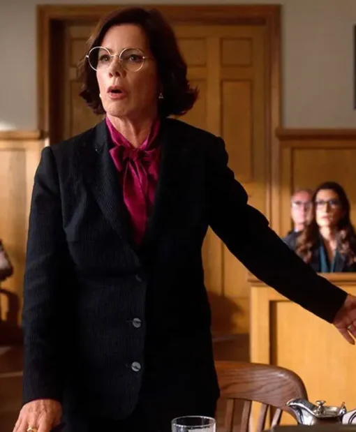 Margaret So Help Me Todd Black Blazer Coat