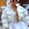 Mariah Carey Puffer Coat