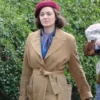 Marianne Beauséjour Allied Brown Trench Coat