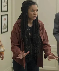 Marie Moreau Gen V 2023 Cotton Brown Jacket