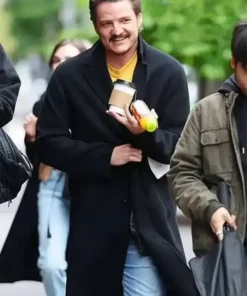 Materialists 2024 Pedro Pascal Coat