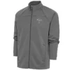 Matteo Carolina Panthers Logo Grey Full-Zip Jacket