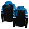 Max Carolina Panthers Black Jacket With Removable Hood