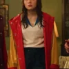 Max Mayfield Stranger Things Red and Yellow Coat