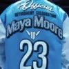 Maya Moore Jeff Hamilton Blue Jacket Sale
