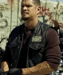 Mayans M.C Ezekiel ‘EZ’ Reyes Black Vest