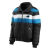 Mead Carolina Panthers Women Full-Zip Puffer Jacket