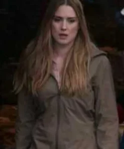 Melinda Monroe Beige Virgin River S02 Cotton Coat