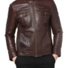 Men Classic Leather Jackets Super Niyo
