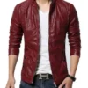 Men Soft Autumn Faux Leather Jacket