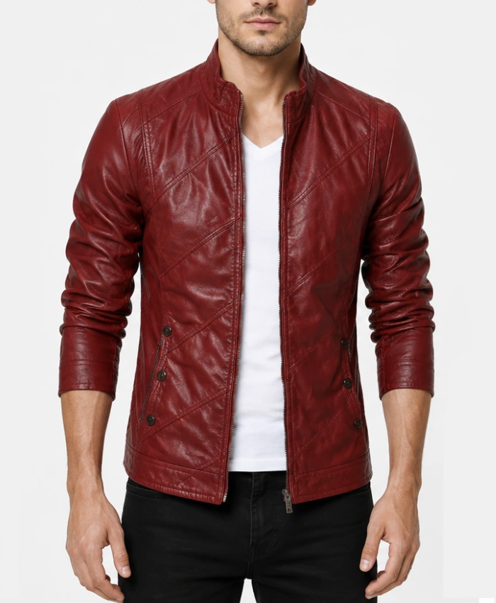 Buy Now Men Soft Autumn Leather Jacket