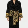 Men Black Versace Robe for sale