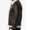 Mens Easton Cargo SF Bomber Men Fur Winter Leather Jacket