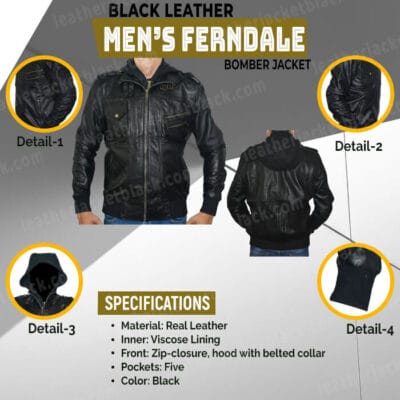 Men’s-Ferndale-Black-Leather-Bomber-Jacket2
