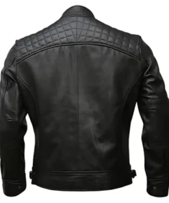 Men's Motorcycle Jacket Leather Genuine Lambskin