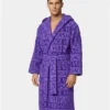 Mens Purple Versace Robe for sell