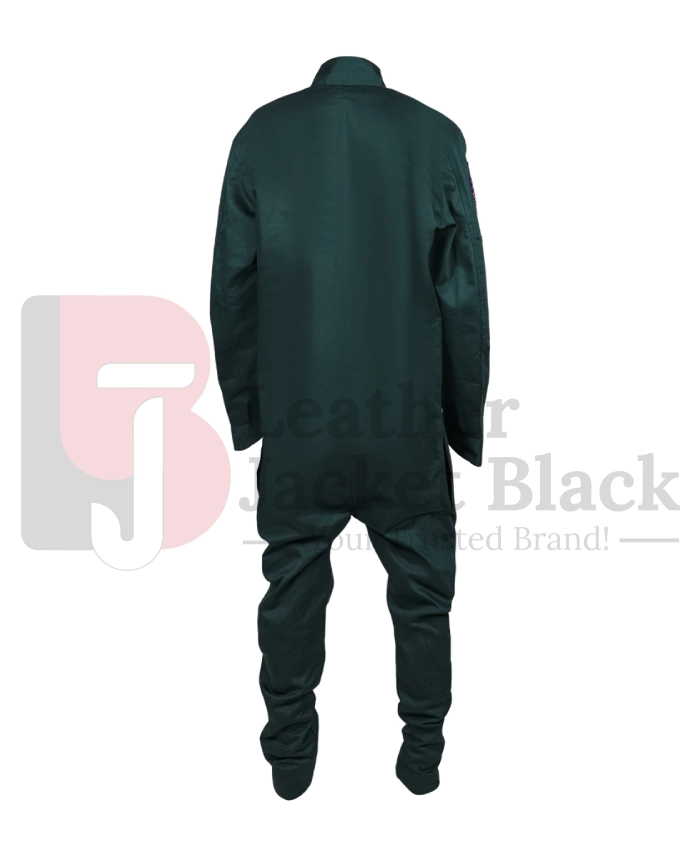 Mens & Womens Ice Man 1986 Top Gun Green Flight Suit