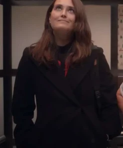 Merry Good Enough Raye Levine Black Coat