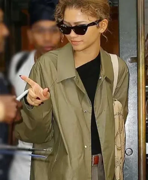 Met Gala 2024 Zendaya Co-chair Duties Green Coat