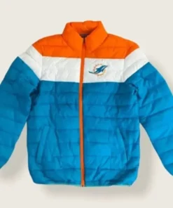 Miami Dolphins NFL Puffer Jacket For Sale