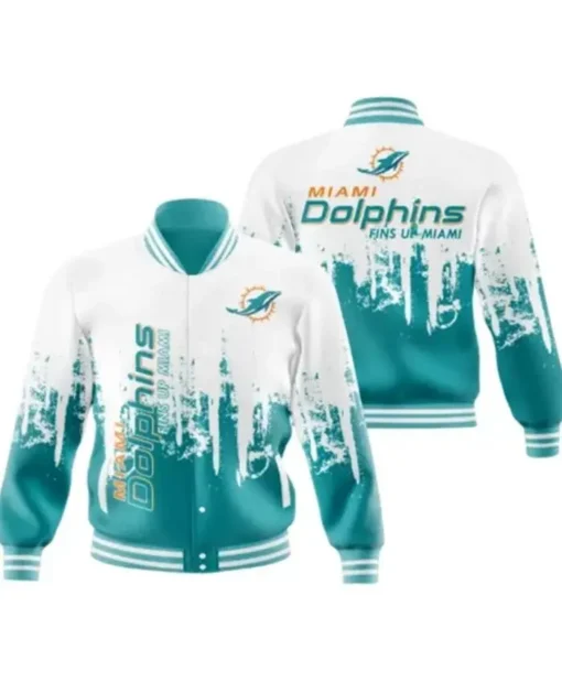 Miami Dolphins NFL Varsity Jacket