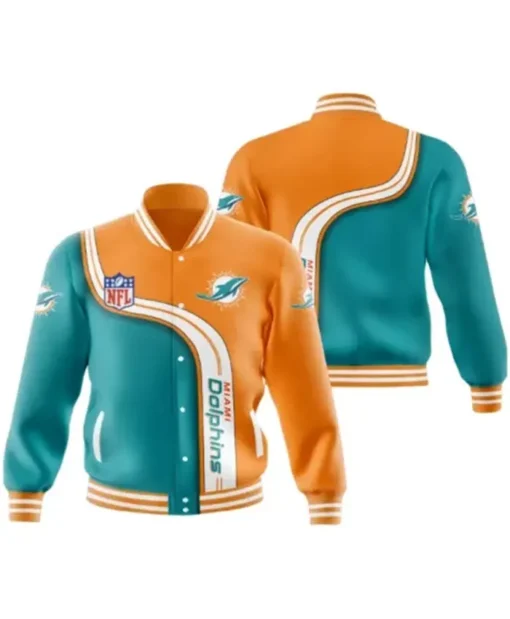 Miami Dolphins NFL Varsity Jacket For Sale