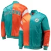 Miami Dolphins Satin Varsity Jacket For Sale