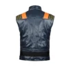 Michael B Jordan Black Panther Erik Killmonger Blue Panther Vest